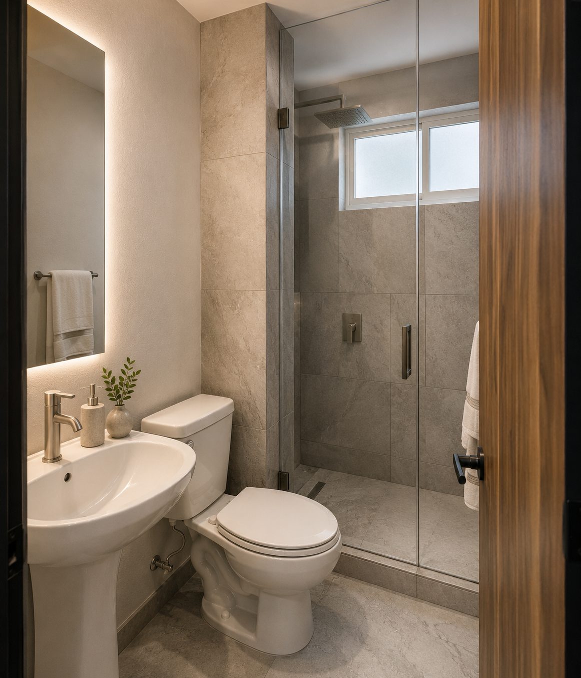 Baño del modelo Azucena